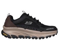 Skechers Men's Relaxed Fit: D'Lux Trekker Sneaker in Black/Natural, Size 10 | Leather/Synthetic/Textile