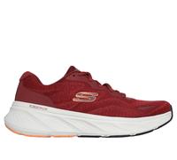 Skechers Men's Relaxed Fit: Edgeride - Korvel Sneaker in Burgundy/Orange, Size 7.5 | Textile/Synthetic, Vegan, Machine Washable