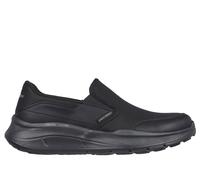 Skechers Men's 232515 BBK Sneaker, Black Mesh/Duraleather/Trim, 6 UK