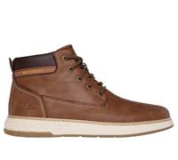 Skechers Men's Relaxed Fit: Garlan - Deno Boots in Brown, Size 6.5 | Synthetic