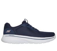 Skechers Men's Relaxed Fit: GO WALK Arch Fit N-Joy - Cullman Slip-On Shoes in Navy Blue, Size 12 | Textile/Synthetic, Vegan, Machine Washable