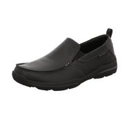 Skechers Men's Relaxed Fit: Harper - Forde Slip-On Loafer Black Leather 11.5 M US