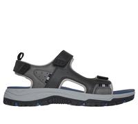 Skechers Men's Relaxed Fit: Prewitt - Rigdon Sandals in Gray, Size 7 | Synthetic/Textile, Vegan