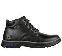 Skechers Men's Segment 2.0 Brogden Chukka Boot, Black Leather, 8.5 UK