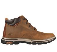 Skechers Men's Relaxed Fit: Segment 2.0 - Brogden Boots in Desert Brown, Size 8.5 | Leather/Synthetic/Textile