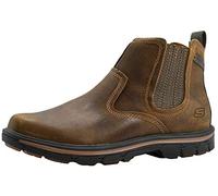 Skechers Men's Relaxed Fit Segment - Dorton Boot Brown 11 Wide