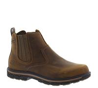 Skechers Men's Relaxed Fit Segment Dorton Boot, Dark Brown, 12 W US