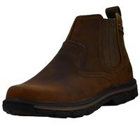 Skechers Men's Relaxed Fit Segment - Dorton chelsea boots, Dark Brown, 9 UK
