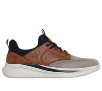 Skechers Men's Relaxed Fit: Slade - Breyer Sneaker in Brown/Tan, Size 9.5 | Textile/Synthetic, Vegan