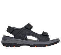 Skechers Men's Relaxed Fit: Tresmen - Garo Sandals in Black, Size 9.5 | Synthetic, Vegan