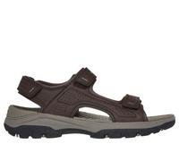 Skechers Men's Relaxed Fit: Tresmen - Garo Sandals in Chocolate, Size 10 | Synthetic, Vegan