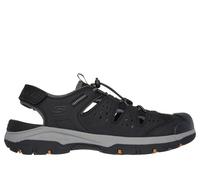 Skechers Men's Relaxed Fit: Tresmen - Menard Sandals in Black, Size 6.5 | Synthetic/Textile, Vegan