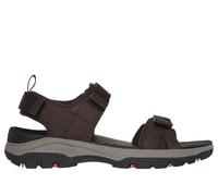 Skechers Men's Relaxed Fit: Tresmen - Ryer Sandals in Chocolate, Size 10 | Textile/Synthetic, Vegan