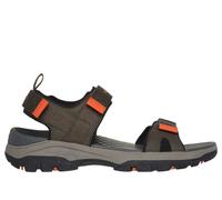 Skechers Men's Relaxed Fit: Tresmen - Ryer Sandals in Olive, Size 7 | Textile/Synthetic, Vegan