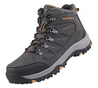Skechers Men's Relment Daggett Hiking Boot, Charcoal Synthetic, 10 UK
