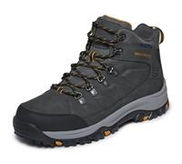 SKECHERS Mens Relment Dagget Water Resistant Hiking Boots Charcoal 8