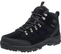 Skechers Men's Relment Pelmo Hiking Boot, Black Suede, 10.5 UK