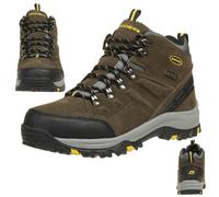 Skechers Men's Relment Pelmo Backpacking Boot, Khaki, 7 UK Wide