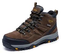 Skechers Men's Relment Pelmo Hiking Boot, Khaki, 9 UK