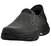Skechers Slip-On Shoes Respected-Elgin 204810 Moc Toe Leather Black 10.5 UK
