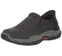 Skechers RESPECTED - ELGIN Mens Casual Slip-On Trainers-Black