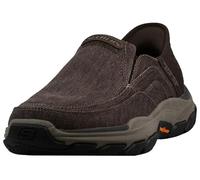 Skechers Men's Respected-Elgin Hands Free Slip-in Moccasin, Brown, 13 UK