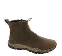 Skechers Men's Relaxed Fit: Respected - Evanston Boots in Cocoa, Size 9 | Leather/Synthetic