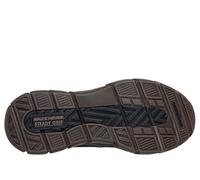 Skechers Men's Respected Swamper Fashion Boot, Chocolate Leather/Duraleather/Black Trim, 7 UK
