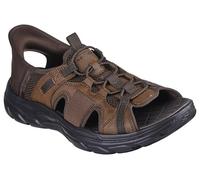 Skechers Slip-ins Revolted Ss Mens Walking Sandals in Dark Brown - 8 UK