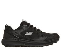Skechers Men's Ridgestar Sneaker in Black, Size 13 | Leather/Synthetic/Textile