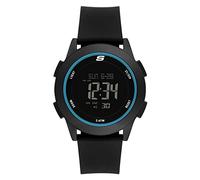 Skechers Men's Rosencrans Digital Chronograph Watch, Color: Black/Blue (Model: SR5188)
