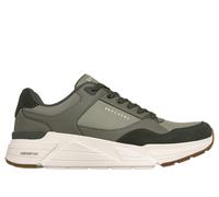 Skechers Men's Rovino Lite - Cool Two the Core Lace Up, Olive, 7
