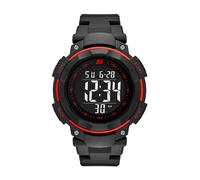 Skechers Men's Ruhland Digital Chronograph Watch Color: Black/Red (Model: SR1022)