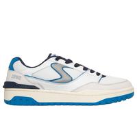 Skechers Men's S-1992 - Flector Sneaker in White/Blue, Size 10 | Leather/Synthetic/Textile