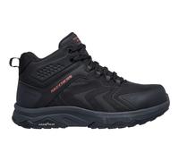 Skechers Mens Safety Boots Carbon Nano Toe Speed Flex Trekker Lace Up black red