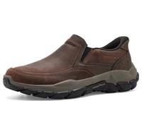 Skechers Men's Santoro Archaic Trainers, Brown Leather/Synthetic/Mesh, 10 UK