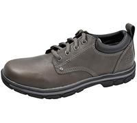 Skechers Segment Rilar Mens Leather Casual Shoes Brown Leather (archived) - Size UK 7