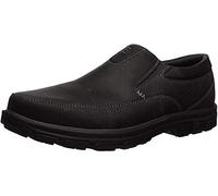 Skechers Men's Segment The Search Slip On Loafer Black Leather 8 M US