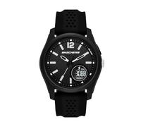 Skechers Men's Sellas Analog-Digital Black Silicone Watch (Model: SR5268)