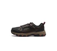 Skechers Mens Selmen Cormack Walking Shoe, Chocolate Black Leather W Synthetic Mesh, 8 UK