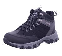 Skechers Men's Selmen-Telago Lace Up Boot Hiking, Black, 9.5 UK
