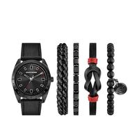 Skechers Men's Sets Analog Black Polyurethane Watch (Model: SR9139)