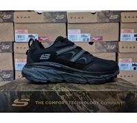 SKECHERS MENS SHOES BLACK JOURNEY MEMORY FOAM TRAIL GRIP TRAINERS RELAXED 8 9 11