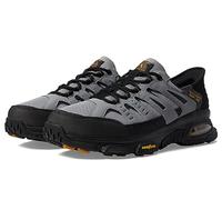 Skechers Men's Skech-air Envoy Emissary Slip Trainers, Grey Black, 12