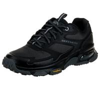Skechers Men's Skech-Air Envoy Sleek Envoy Sneaker, Black Leather/Synthetic/Textile/Trim, 7 UK