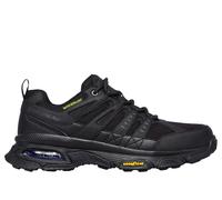 Skechers Men's Skech-Air Envoy Sneaker in Black, Size 7 | Leather/Synthetic/Textile