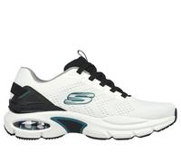 Skechers Men's Skech-AIR Ventura Trainers, White Mesh/Synthetic/Black Trim, 11 UK