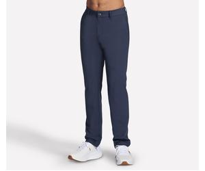 Skechers Men's SKECH-KNITS Premium Everywhere Pant in Charcoal/Navy Blue, Size 33 | Polyester