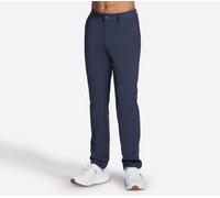 Skechers Men's SKECH-KNITS Premium Everywhere Pant in Charcoal/Navy Blue, Size 40 | Polyester