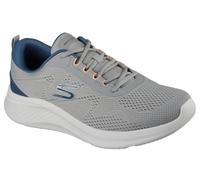 Skechers Men's Skech-Lite Pro 2.0 Berrix Sneaker, Gray Mesh/Blue Pu, 11 UK